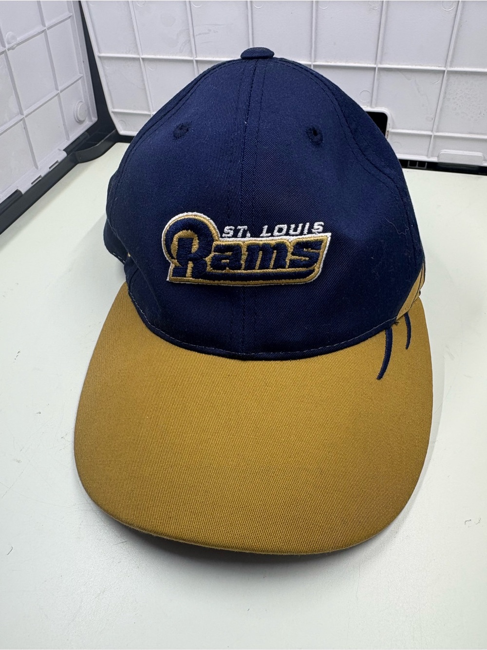St. Louis Rams Vintage Adjustable Hat Cap